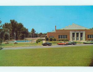 Unused Pre-1980 OLD CARS & RECREATION CENTER BUILDING Anderson SC t4787