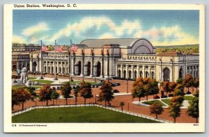 Washington DC  Union Station  Postcard