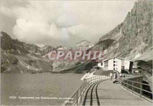 Postcard Modern und Douglesshutte Selibahnstation am Lunersoe