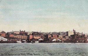 1912, PPC: A Portion of the Waterfront, Seattle, WA, Used (PC1533)