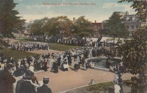 B77697 band concert the parade halifax NS  canada scan front/back image