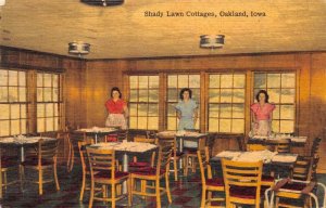 Oakland Iowa Shady Lawn Cottages & Restaurant Interior, Color Linen PC U3610