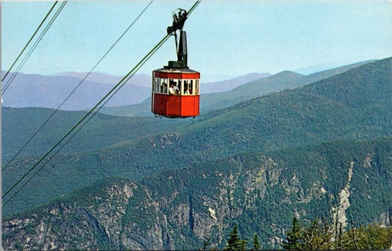 New Hampshire, Franconia Notch - Cannon Mountain Aerial Tramway - [NH-309]