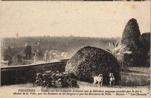 CPA Fougeres Jardin sur les Remparts (1237682)