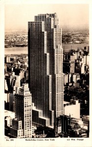 New York City Rockefeller Center 1945 Real Photo