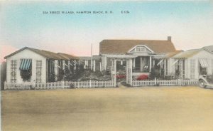 Postcard New Hampshire Sea Breeze Village auto Eastern Illustrating 23-8820