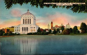 California Oakland Alameda County Court House and Lake Merritt 1939