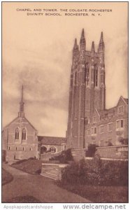 New York Rochester Chapel and Tower The Colgate Divinity School Artvue