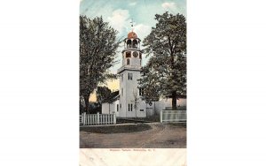 Masonic Temple Waterville, New York Postcard