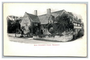 Vintage 1910's Postcard Mary Anderson's House Broadway Worcestershire England UK