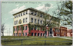 Medical Science Building University Of Minnesota Minneapolis MN Postcard