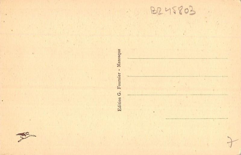 BR45803 Manosque la place deu controle france