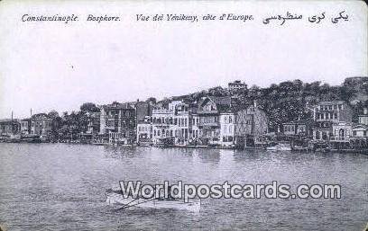 Bosphore, Vue dei Yenikeuy, Cote dEurope Turkey Unused 