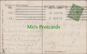 Genealogy Postcard - Gagg, 130 Alfred Street, Gloucester, Gloucestershire GL911