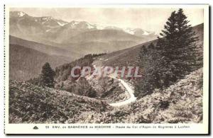 Old Postcard Surroundings of Bagneres de Bigorre road collar of Aspin has Bag...