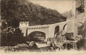CPA CORSE CORTE Pont du Tavignano (804773)