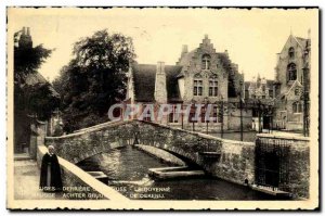 Old Postcard Bruges Dean