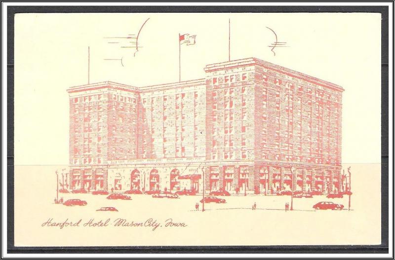 Iowa Mason City Hanford Hotel - [IA-026]