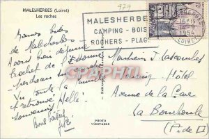 Postcard Modern Malesherbes Loiret Les Roches