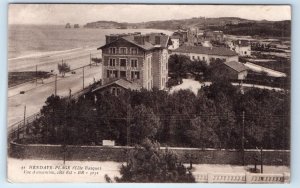 Hendaye Plage Grand Hotel de la Plag FRANCE 1919 Postcard