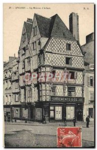 Old Postcard Angers La Maison D & # 39Adam