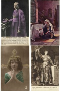 RELIGION CATHOLIC 1000 Vintage Postcards Pre-1940 (L3406)