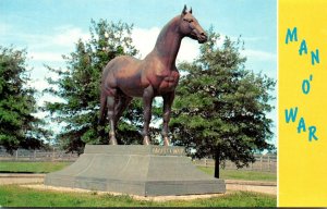 Kentucky Lexinton Faraway Farm Man O'War Statue