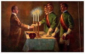 16168  Mublberg, Reception in Corps Soldiers