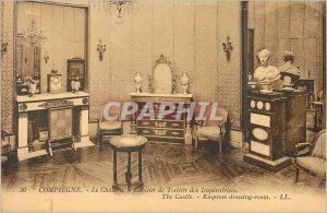 Old Postcard Compiegne Chateau Cabinet Toilete empresses
