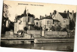 CPA MONTARGIS - Vue sur le Canal (227736)