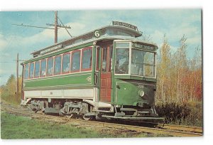 Kennebunkport Maine ME Vintage Postcard Seashore Trolley Museum No 396 Boston