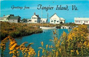VA, Tangier Island, Virginia, Canal Road, Small Boats, Colourpicture
