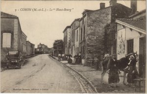 CPA CORON-le-HAUT Bourg (127512)