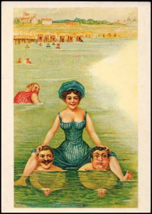 Sweden Post card - Cartoon(24), used