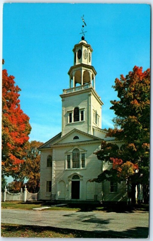 Postcard - The Old First Church - Bennington, Vermont