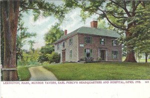 Lexington, Massachusetts, Munroe Tavern, Earl Percy's headquarters & hospital