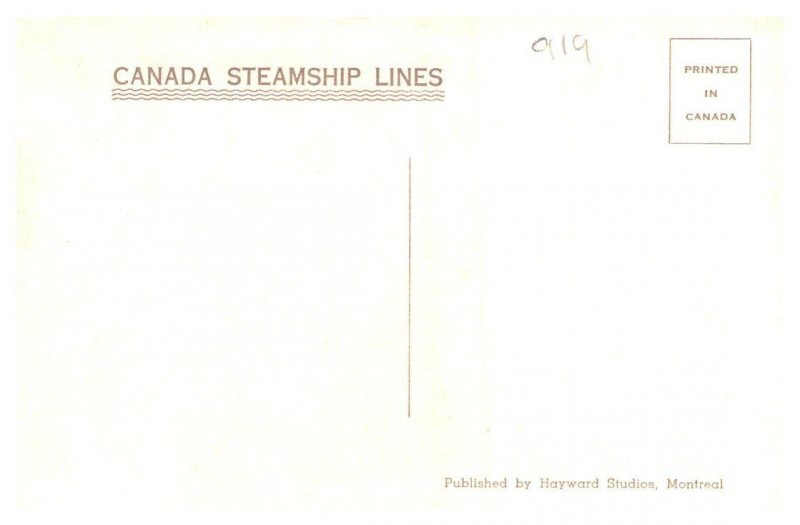 Quebec , farmer with Oven, Published Canada Steamship Lines