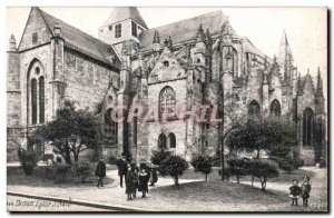 Postcard Old Church St Malo Dinan