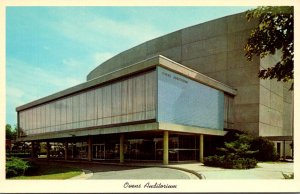 North Carolina Charlotte Ovens Auditorium