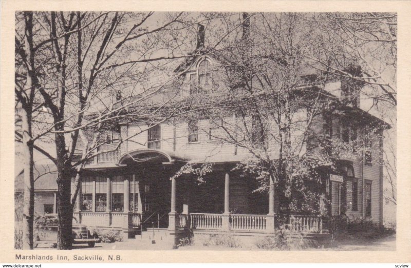 Sackville , New Brunswick , Canada , 1930s ; Marshlands Inn
