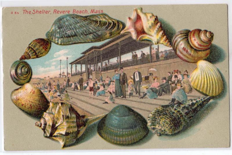 Shell Border - The Shelter, Revere Beach MA