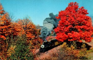 Trains Steamtown Excursion Train Old #15 Bellows Falls Vermont