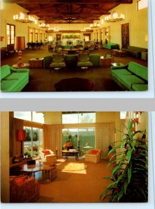 2 Postcards LAGUNA HILLS, California CA ~ Orange County LEISURE WORLD c1960s 