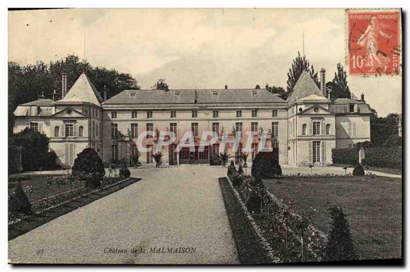 Old Postcard Chateau de Malmaison