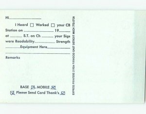 Pre-1980 RADIO CARD - CB HAM OR QSL Warren - Near Detroit Michigan MI AH1513