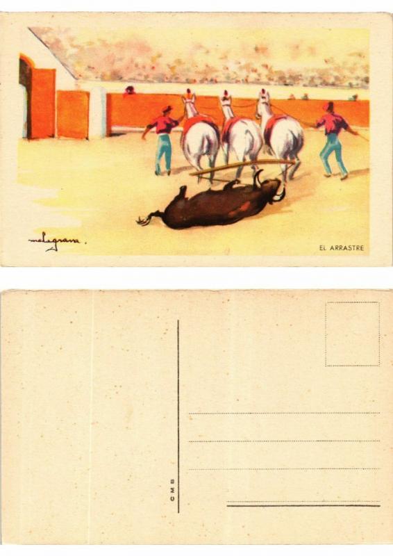 CPA Bullfighting - El Arrastre (776181)