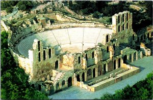 Greece Athens The Odeon Of Herode Atticos