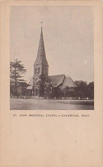 Massachusetts Cameridge Saint John Memorial Chapel