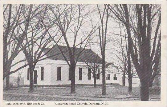 New Hamphire Durham Congregational Church