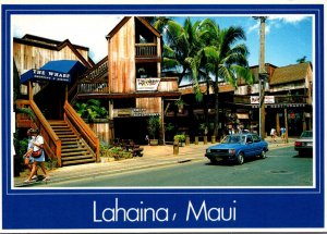 Hawaii Maui Lahaina The Wharf Shopping Center On Front Street 1988